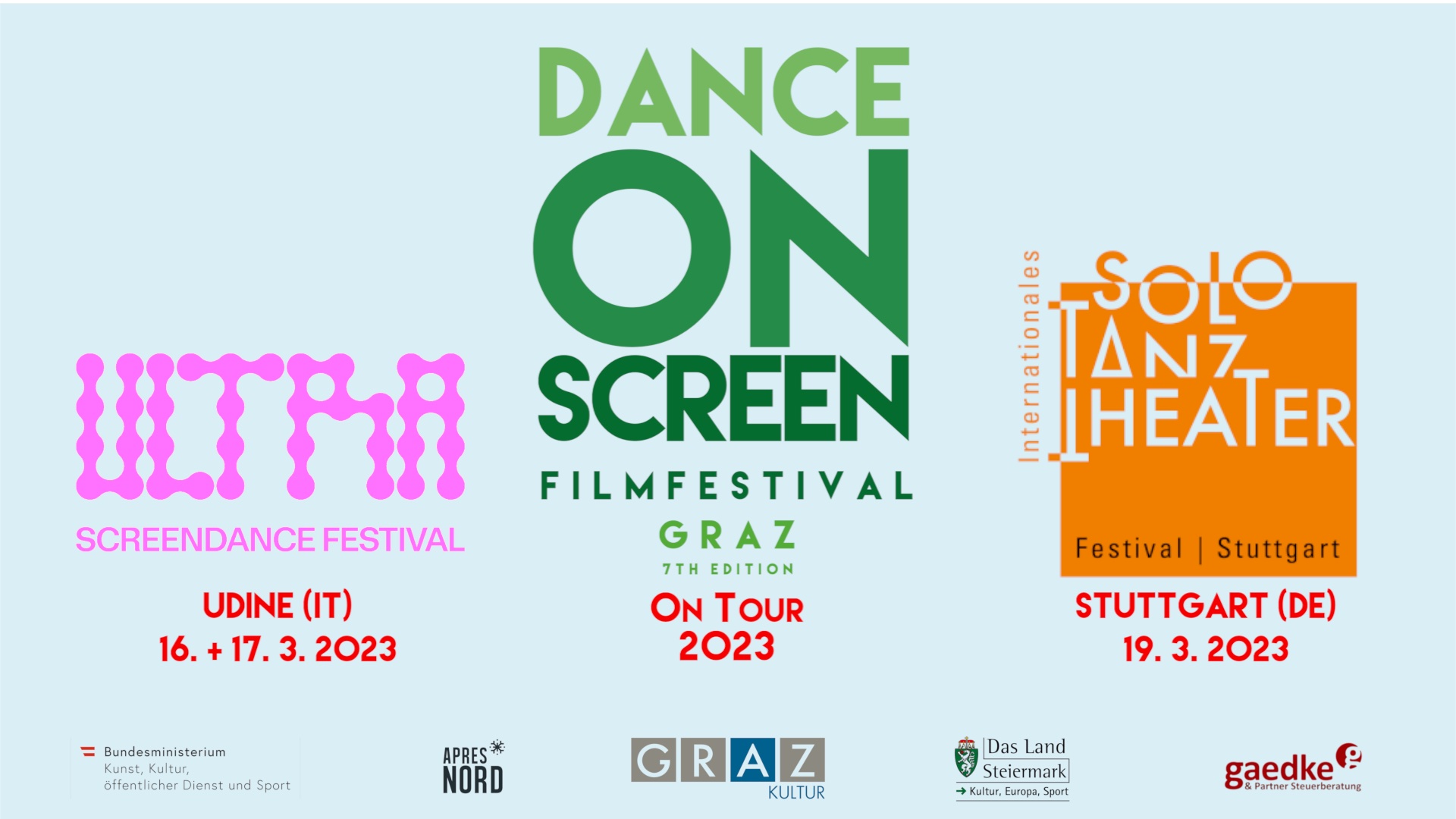 Dance On Screen FilmFestival On Tour 2023